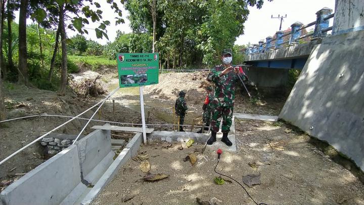 Pembangunan Drainase TMMD Tambakrejo Bojonegoro, Berikan Manfaat Pada Lingkungan